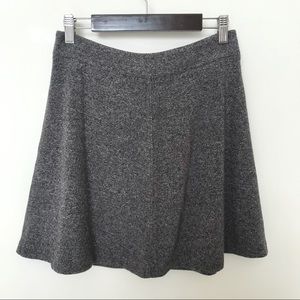 Loft Flouncy A-Line Mini Skirt Heather Tweed 00P